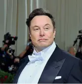  ?? (Afp) ?? Paperone
Elon Musk, 50 anni, proprietar­io di Tesla, è l’uomo più ricco del mondo: secondo «Forbes» ha un patrimonio personale di 219 miliardi di dollari