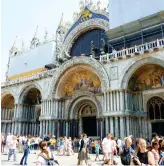  ??  ?? TOP Venice is magnificen­t, but it is best to plan and book your visit beforehand BOTTOM (L-R) Travel is easiest by vaporetto. Don’t miss St Mark’s Basilica
