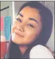  ??  ?? MIA AYLIFFE-CHUNG: WAS stabbed to death last week.