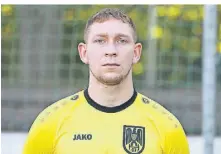  ?? FOTO: MICHAEL DAHLKE ?? Justin Bock bleibt in Hamborn, spielt aber demnächst zwei Klassen tiefer.