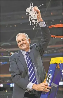  ?? GETTY ?? Jim Calhoun, who took UConn to NCAA crown, is back on sidelines.