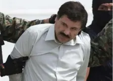  ?? EDUARDO VERDUGO/THE ASSOCIATED PRESS FILE PHOTO ?? A Mexican official said that “El Chapo” Guzman was flown to his home state of Sinaloa following his daring tunnel escape in July.