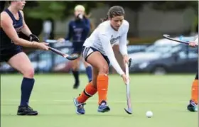  ?? SUBMITTED PHOTO - BUCKNELL ATHLETICS ?? Bucknell senior midfielder Amy Mucelli (Kutztown).