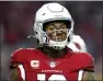  ?? RALPH FRESO — ASSOCIATED PRESS ?? The Cardinals’ DeAndre Hopkins has been suspended for the first six games of the 2022season.