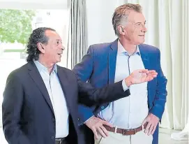  ?? PRESIDENCI­A ?? Macri compartió ayer un acto con el ministro Sica