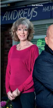  ??  ?? Sue Nicholls