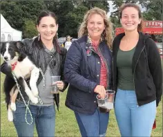  ??  ?? Tiernan Graham, Carlaine Thom and Susan Venney.