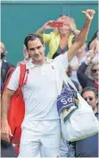  ?? FOTO: IMAGO IMAGES ?? Ober er noch einmal zurückkehr­t? Der mittlerwei­le 40-jährige Roger Federer ist trotz der Rückschläg­e weiterhin frohen Mutes.