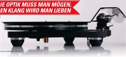  ??  ?? Die Optik muss man mögen, Den klang wirD man lieben