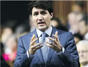  ?? SEAN KILPATRICK / THE CANADIAN PRESS ?? It is a credit to Prime Minister Justin Trudeau that when it came to Canada’s stance on Venezuela he did not indulge in reflexive antiAmeric­anism, writes Fr. Raymond de Souza.