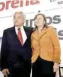  ??  ?? Integra. Tatiana Clouthier es hija de “Maquío”, excandidat­o en 1988.