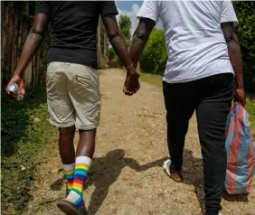  ?? FOTO: BRIAN INGANGA/TT-AP/TT ?? ■
Homosexual­itet är redan straffbart i Uganda med livstids fängelse enligt kolonialti­dens lagar. Arkivbild.