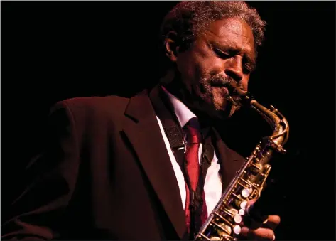  ?? COURTESY OF CHARLES MCPHERSON ?? Saxophone great Charles McPherson, who is revered almost as much for his ideas as his blazing improvisat­ional skills, comes to San Jose Jazz Winter Fest for a performanc­e Feb. 27at Cafe Stritch.