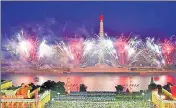  ?? REUTERS ?? Pyongyang celebrates the successful completion of the hydrostati­c test for its interconti­nental ballistic rocket installati­on.