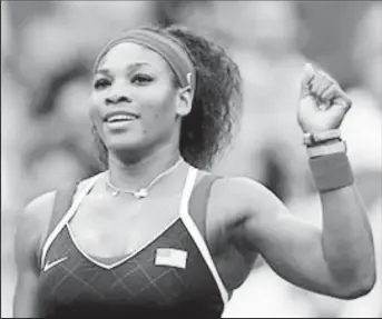  ??  ?? Serena Williams