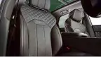  ??  ?? intErior Buyers can finish the cabin pretty much as they wish thanks to the wide range of options on offer. Materials are of the highest quality, so the car has a properly special feel