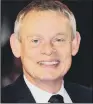  ??  ?? MARTIN CLUNES: Denied he was ‘posh’ or anything like his on-screen character Doc Martin.