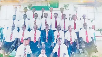  ?? Picture: SUPPLIED ?? The Burekonoco Male Choir in 2016.