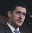  ??  ?? Paul Ryan will serve his full term and retire in January