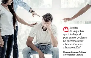  ?? ?? ▮ En una ciudad de un millón de habitantes es difícil controlar todo lo que pasa en la población, lo importante es que haya una reacción determinan­te, resaltó el Gobernador.