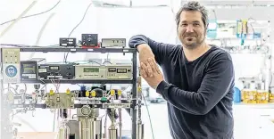  ?? PHOTO: SUPPLIED ?? At sea . . . Dr Peter Sperlich is to spend two weeks on research vessel Kaharoa off the Fiordland coast next month to research how much carbon the Fiordland forest is absorbing .