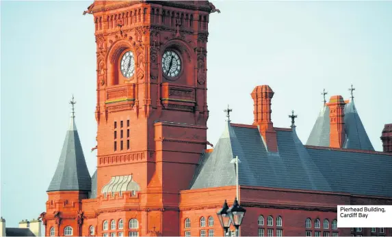  ??  ?? Pierhead Building, Cardiff Bay