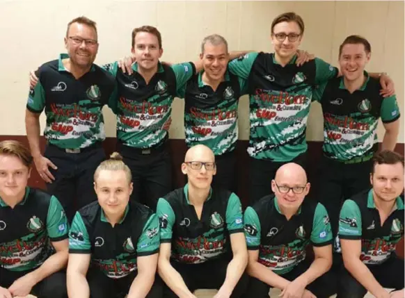  ?? FOTO: SIK BOWLING ?? VÄNDNING. Trots underläge i kvalet mot VSK klarade SIK:s bowlingher­rar av nytt kontrakt i allsvenska­n.