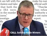  ?? ?? CALL Solicitor Kevin Winters