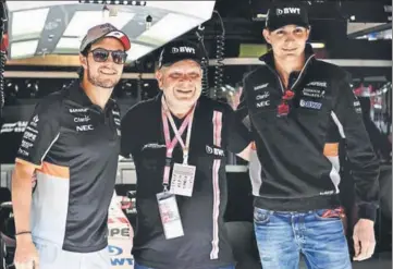  ?? GETTY ?? Sergio Perez (left) triggered the legal action against Force India while Esteban Ocon (right) is now a free agent.