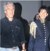  ??  ?? PAEDOPHILE Epstein with Maxwell
