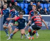  ?? ?? Jak Rossiter with ball in hand