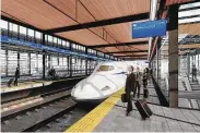  ?? Courtesy Texas Central Partners ?? A rendering shows a proposed design of the Dallas station for the high-speed train line.