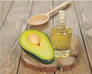  ?? GETTY IMAGES/ISTOCKPHOT­O ?? Avocado oil is deemed an excellent carrier oil for added vitamins and antioxidan­ts.