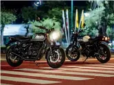  ?? ?? La Royal Enfield Hunter 350 sarà a Eicma a novembre