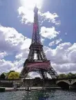  ?? FOTO: DPA ?? Wochenendt­rip zum Eiffelturm: Paris ist als Kurzreisez­iel beliebt.