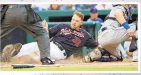  ?? GETTY ?? Steven Matz was yanked in the first after recording two outs and allowing seven runs, one of which was scored by Matt Wieters. The Nats put up three-spots in the second, third, fourth and fifth innings and added six more in the eighth.