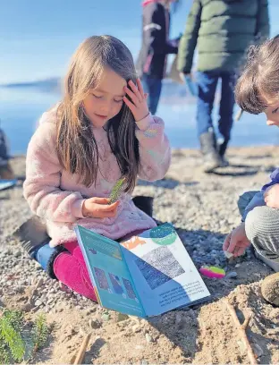 ?? ?? Easter Love Lochs and Landscapes has launched a new free booklet for families to help them enjoy the National Park responsibl­y