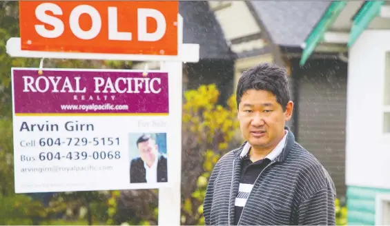  ?? FRANCIS GEORGIAN ?? Raymond Wong, who has long followed the Metro housing market, worries that his son, now 7, will “be forced to move away from me” one day due to unaffordab­le housing.