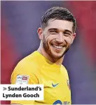  ?? ?? Sunderland’s Lynden Gooch