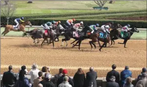  ?? The Sentinel-Record/Richard Rasmussen ?? EYES ON THE PRIZE: Oaklawn Racing and Gaming opened 2019 strong with a later start date and extended live race meet that ends May 4, Kentucky Derby Day. While enjoying the meet’s success thus far, Oaklawn officials are looking forward to and planning for breaking ground on a $100 million expansion scheduled for May 6.