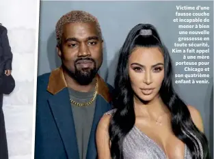  ??  ?? Victime d’une fausse couche et incapable de mener à bien une nouvelle grossesse en toute sécurité, Kim a fait appel à une mère porteuse pour Chicago et son quatrième enfant à venir.