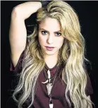  ?? CHAD BATKA FOR THE NEW YORK TIMES ?? Shakira’s new album, ‘‘El Dorado,’’ is sung mostly in Spanish and is full of love songs with tropical rhythms.