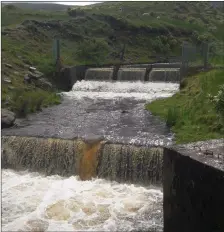  ??  ?? The North Sligo Public Water Supply at normal levels.