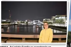  ??  ?? UNICA. UNICA Así relata Camila su experienci­a en
Londres, publicada en su Instagram y ahora compartida con PERFIL. Dos semanas de recuerdos inolvidabl­es. lvidables.