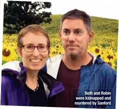  ?? ?? Beth and Robin were kidnapped and murdered by Sanford