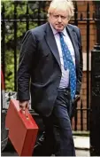  ?? Foto: afp ?? Sieht seinen Verdacht gegen Moskau be stätigt: Boris Johnson.