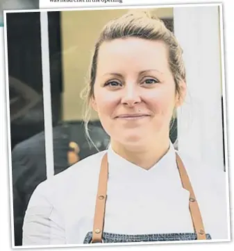  ?? ?? New MasterChef: The Profession­als judge, Anna Haugh.