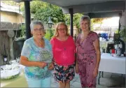  ??  ?? Pictured are Cheryl Anderson, Sandy Achterberg, and Nancy Lewis at the first year reunion of the 20-ands club.