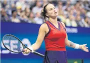  ?? AFP ?? Mexico.
Women’s world No.2 Aryna Sabalenka at the US Open.