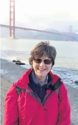  ??  ?? Trial Mirren Robertson was visiting San Francisco when she suffered chest pain